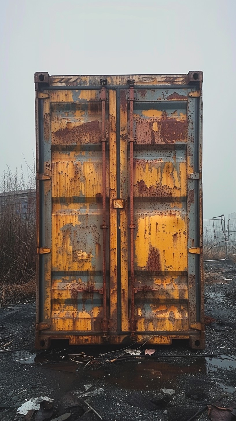 Free Rusty Cargo Container Photo - Rust, Container, Weathered ...