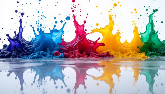 Free Colorful watercolor splash Image - Colorful, Watercolor, Splash ...
