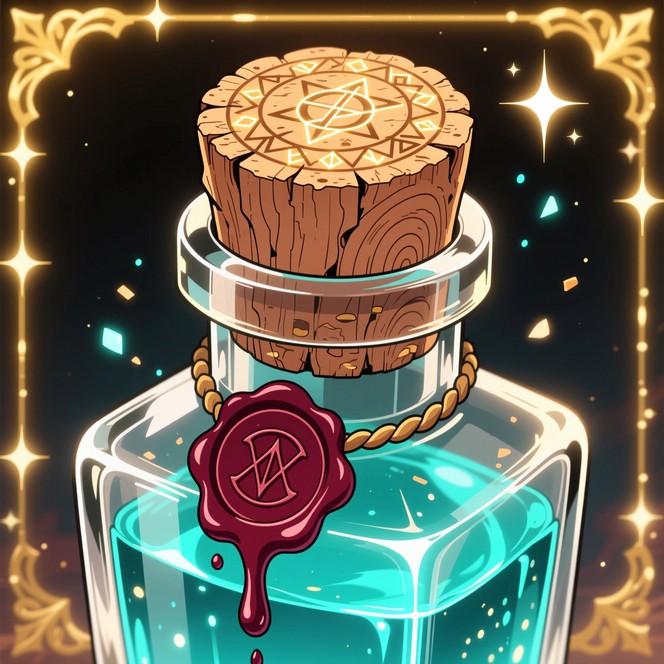 Free Enchanted Teal Elixir Image - Potion, Magical, Teal | Download at ...