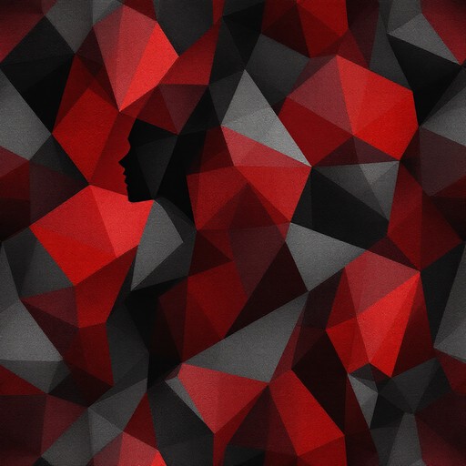 Red Color Chasm Free Crimson Crystal Chaos Image - Geometric, Abstract, Red | Download ...