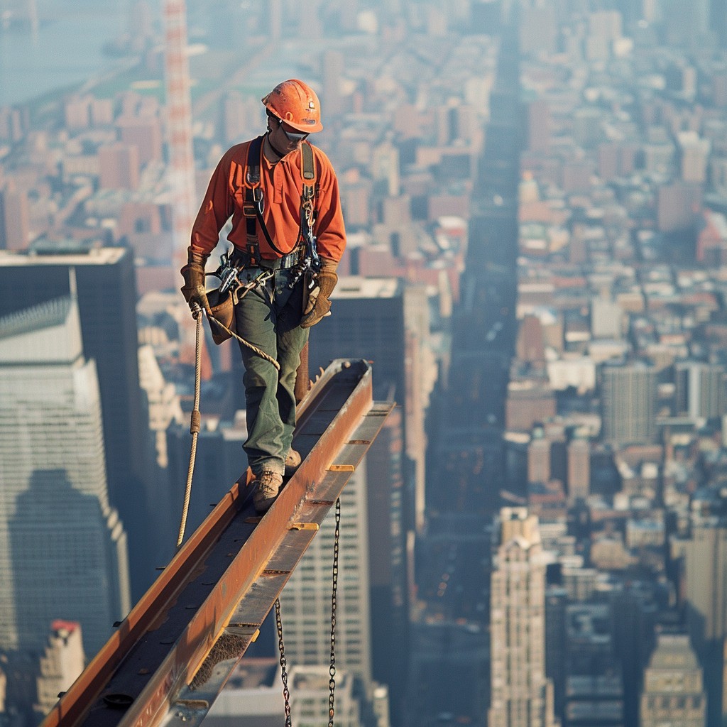 Free Heightened Construction Work Image - Construction, Worker, Heights ...