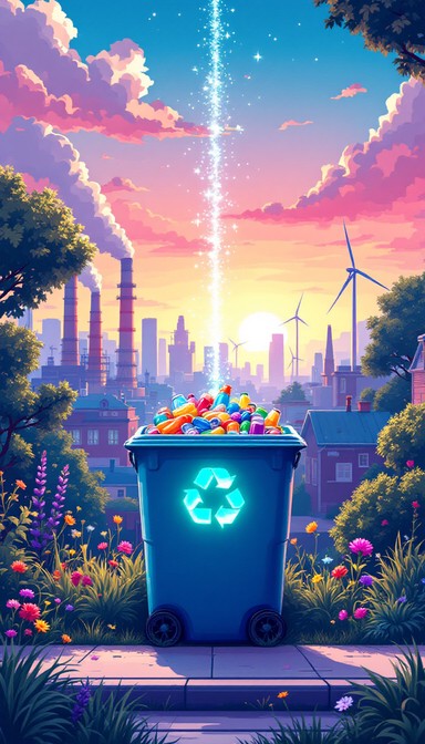 Download Magic Recycling Digital Art for Free | StockCake
