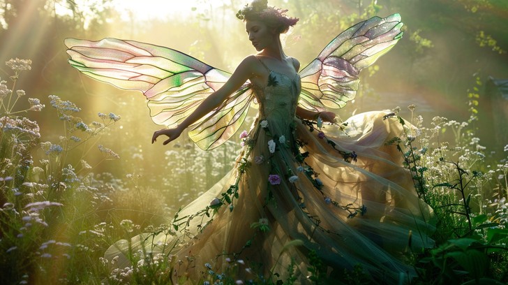Free Enchanting Forest Fairy Image - Fairy, Forest, Sunlight | Download ...