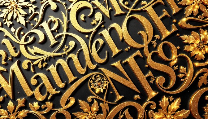 Free Golden Letters Dance Image | Download at StockCake