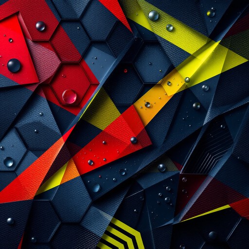 Tecnik Pattern Free Technical Athletic Pattern Photo - Hexagonal, Geometric, Metallic ...
