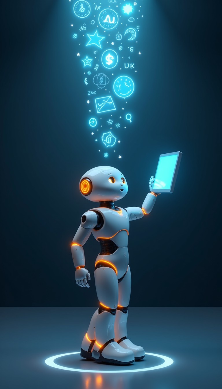 Robo Learning Tablets Free Educational Tech Robot Image - Robot, Education, Technology ...