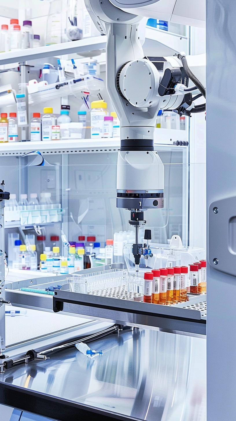 Robo Lab Machine Free Robotic laboratory automation Image - Robot, Laboratory ...