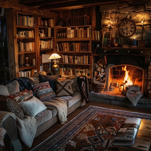 Free Cozy Fireplace Evening Image - Cozy, Fireplace, Books