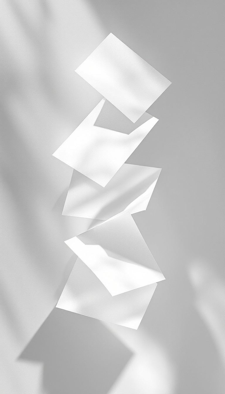 Free Floating Paper Dance Photo - Paper, Floating, Minimal | Download ...