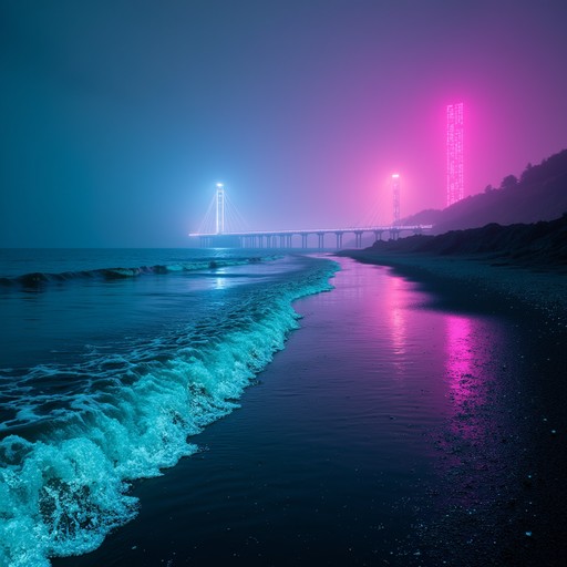 Free Neon Beach Dreamscape Image - Cyberpunk, Neon, Beach | Download at ...