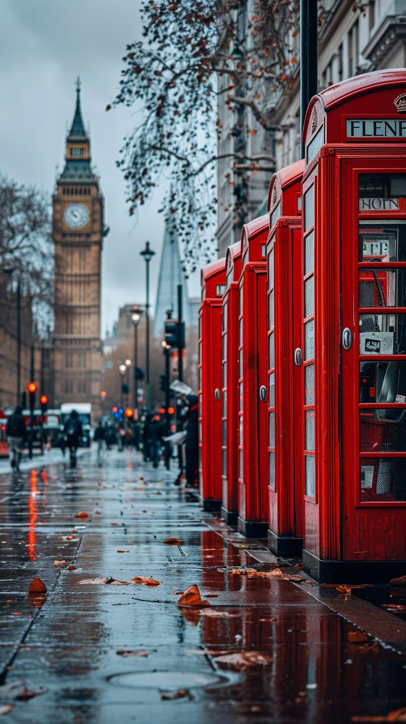 Free Iconic London Vista Image - London, Rain, Contrast | Download at ...