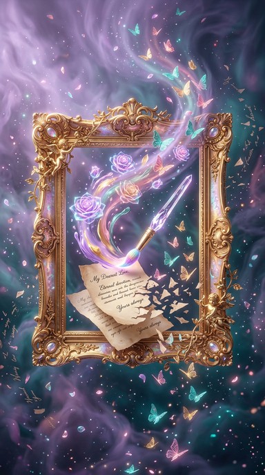 Free Magic Frames Romance Image - Fantasy, Surreal, Magical | Download ...