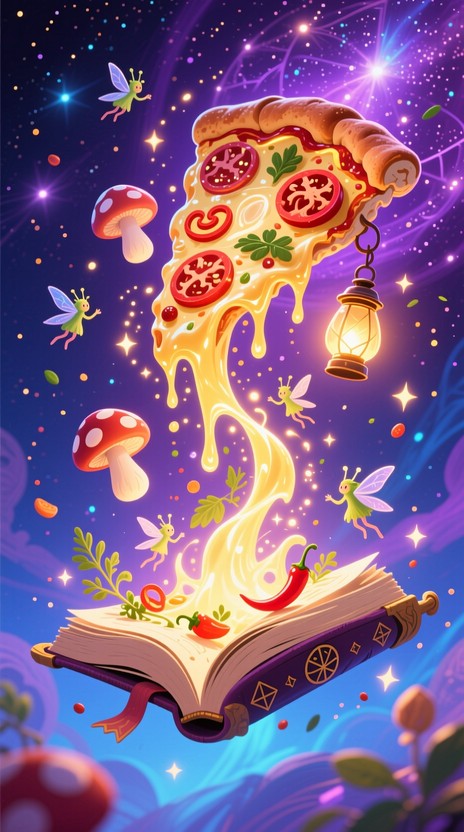 Free Magical Pizza Realm Image - Surreal, Pizza, Magical | Download at ...