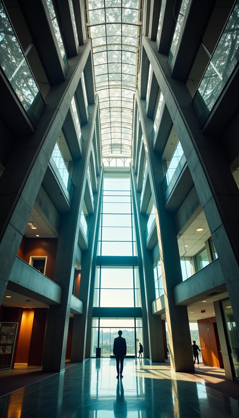 Free Ascending Through Light Image - Architecture, Atrium, Perspective ...