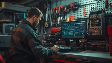 Free Engineer analyzing data Image - Engineer, Workshop, Technology ...