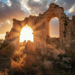 Free Ancient Ruins Sunset Image - Ruins, Sunset, Ancient | Download at ...