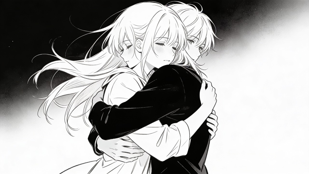 Free Supportive Friendship Hug Image - Anime, Hug, Friendship 