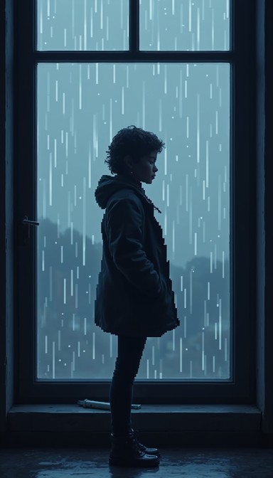 Free Rainy Window Silhouette Image - Rain, Silhouette, Contemplative ...