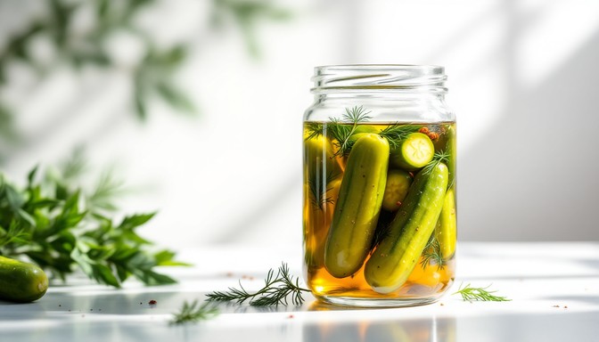 Free Artisanal Pickle Jar Image - Pickles, Jar, Cucumber | Download at ...