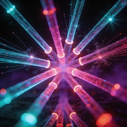 Neon Explotion Puff Free Neon Fiber Explosion Image - Neon, Cyberpunk, Fiber | Download at ...