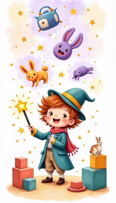 Free Whimsical Wizard Child Image | Download at StockCake