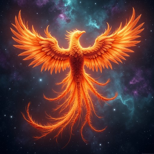 Free Cosmic Phoenix Art Image - Cosmic, Phoenix, Space | Download at ...