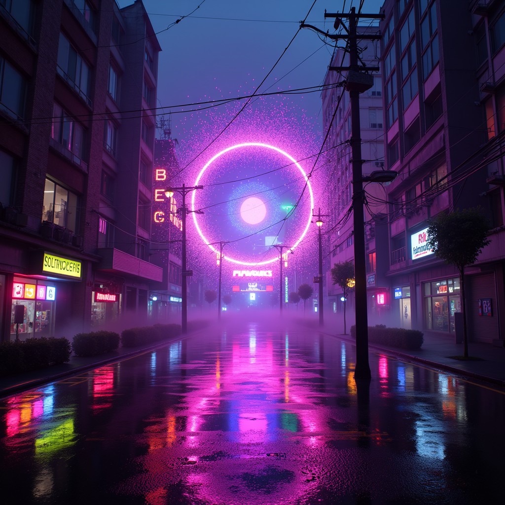 Free Neon Reality Portal Image - Cyberpunk, Neon, Vortex | Download at ...