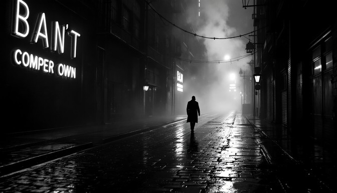 Free Noir Alley Mystery Image - Noir, Detective, Silhouette | Download ...