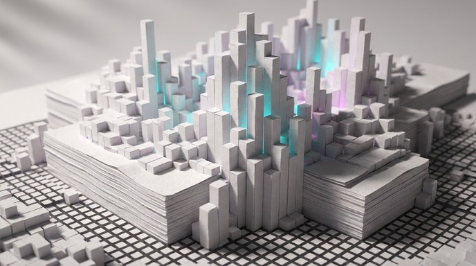 Free Pixelated Paper Landscape Image - Paper, Sculpture, Pixel ...