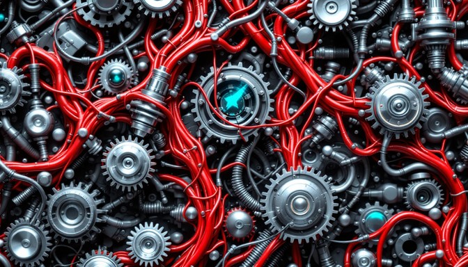Free Biomechanical Fusion Pattern Image - Biomechanical, Cyborg ...