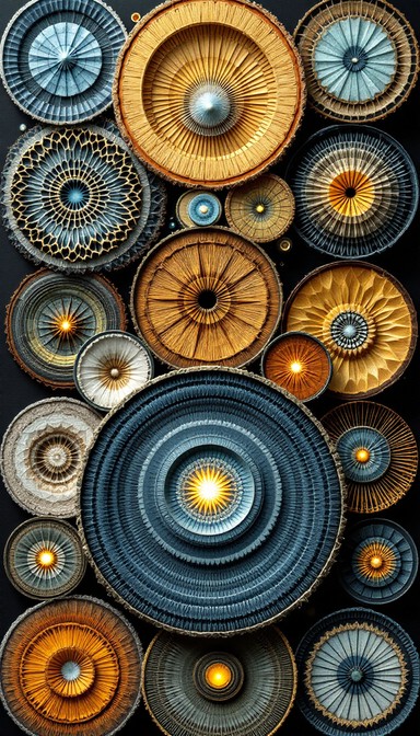 Free Layered Circular Patterns Image - Circular, Concentric, Geometric ...