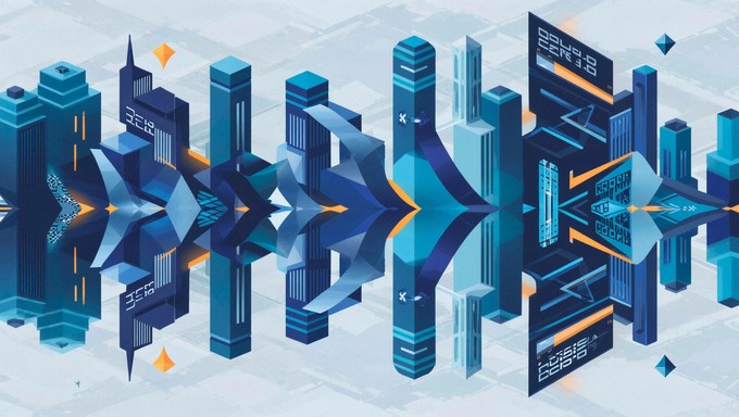 Free Data City Transformation Image - Isometric, Data, Compression ...