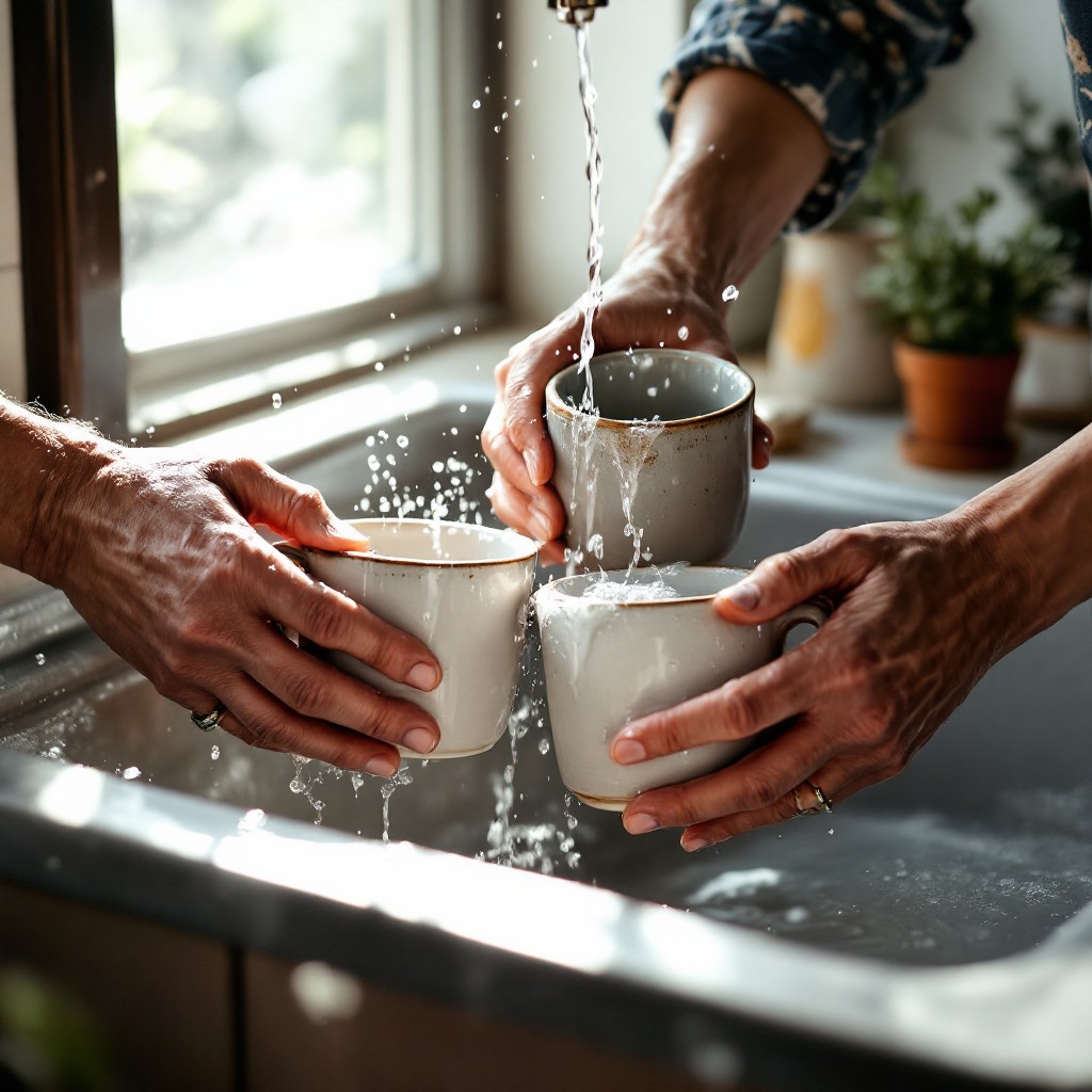 Free Kitchen Cleaning Ritual Image - Kitchen, Washing, Hands | Download ...