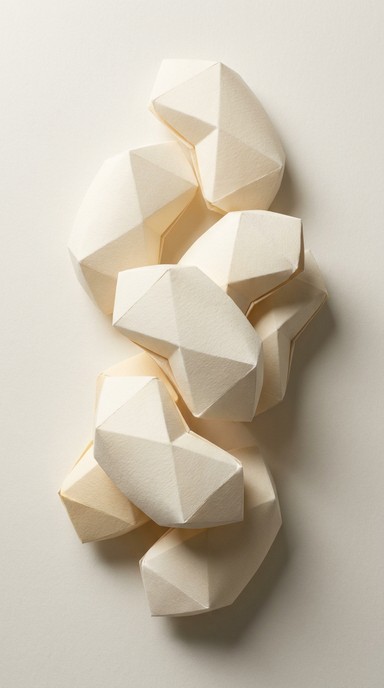 Free Origami Bean Pods Image - Origami, Papercraft, Beans | Download at ...