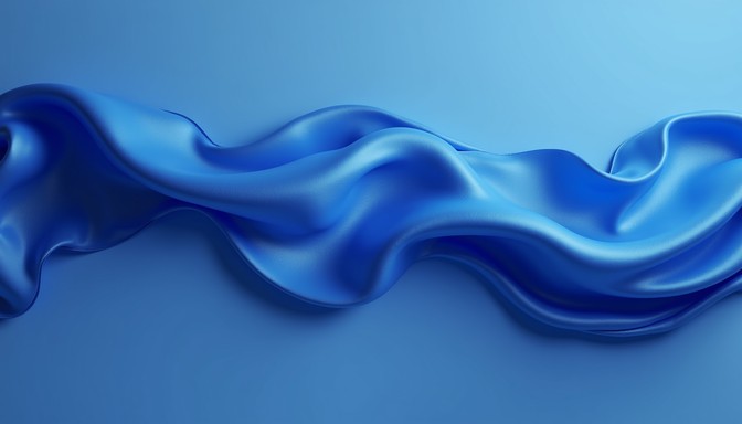 Free Flowing Blue Silk Image | Download at StockCake
