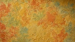 Embossed Texture Pattern Background Sun-faded mustard yellow and burnt orange wallpaper with raised paper ...