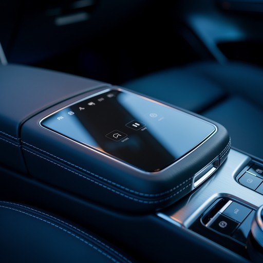 Touchpad In Car Free Illuminated dashboard interface Image - Automotive, Interior ...