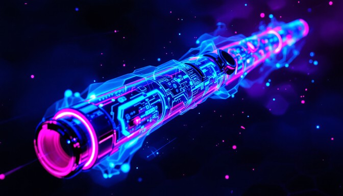 Free Cyberpunk Musical Instrument Image - Flute, Cyberpunk, Futuristic ...
