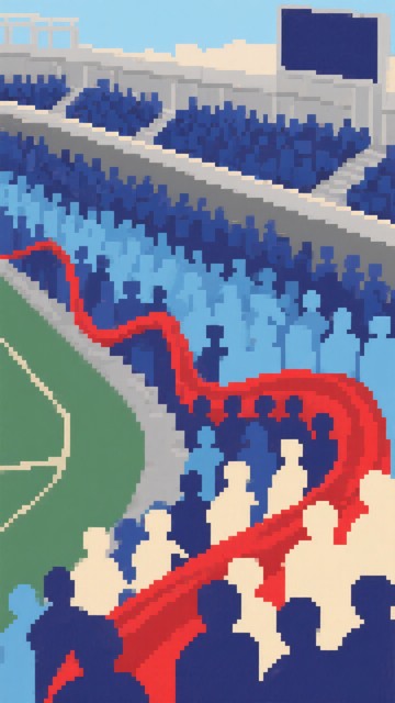 Free Pixelated Stadium Wave Image - Pixelart, Stadium, Wave | Download ...