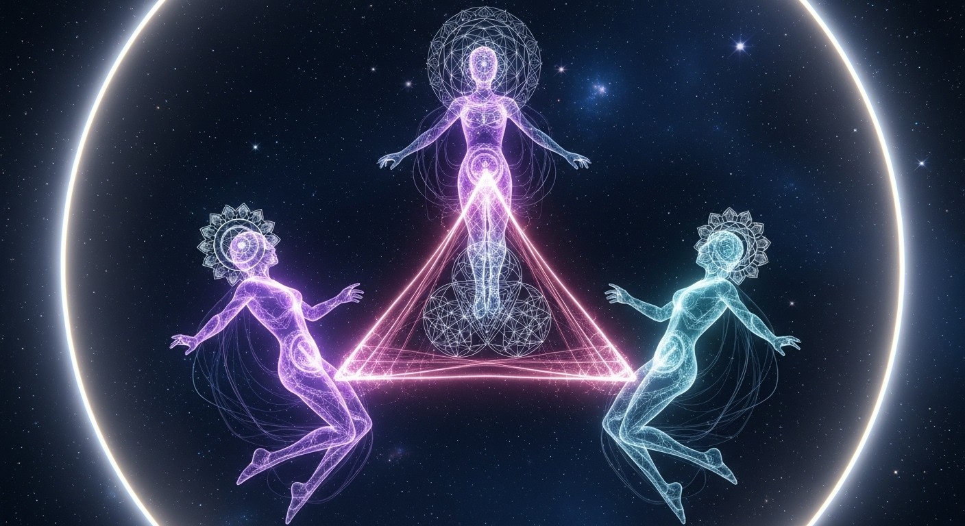 Free Cosmic Sacred Trinity Image - Ethereal, Cosmic, Triangle ...