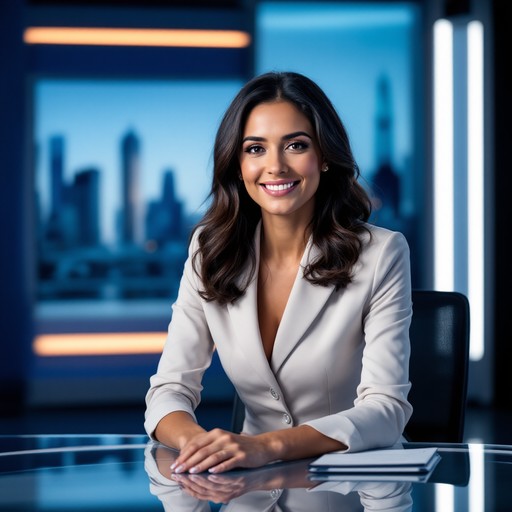 Free Professional News Presenter Image - Broadcast, News, Media ...