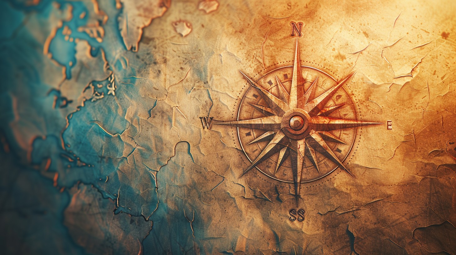 Free Ancient Compass Map Photo - Exploration, Navigation, Compass ...