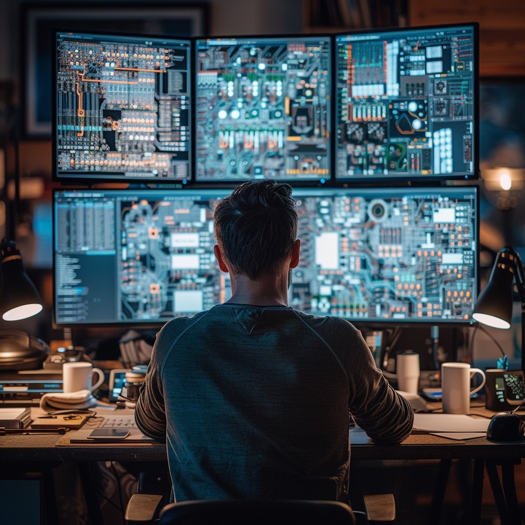 Free Tech Control Center Image - Technology, Monitoring, Computer ...