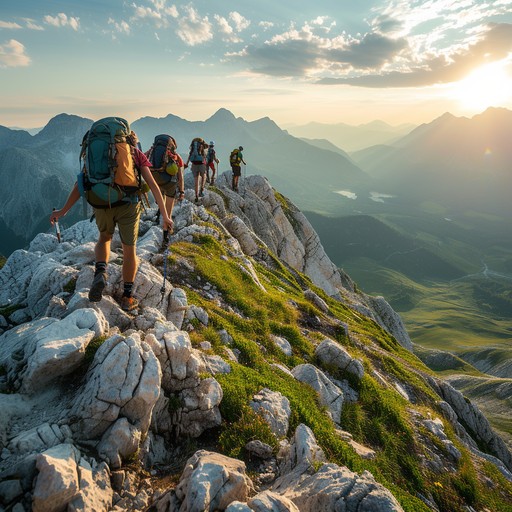 Free Mountains Meet Adventure Image - Alps, Mountains, Sunset ...
