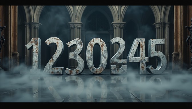 Free Mystic Cathedral Numbers Image - Gothic, Cathedral, Numbers ...
