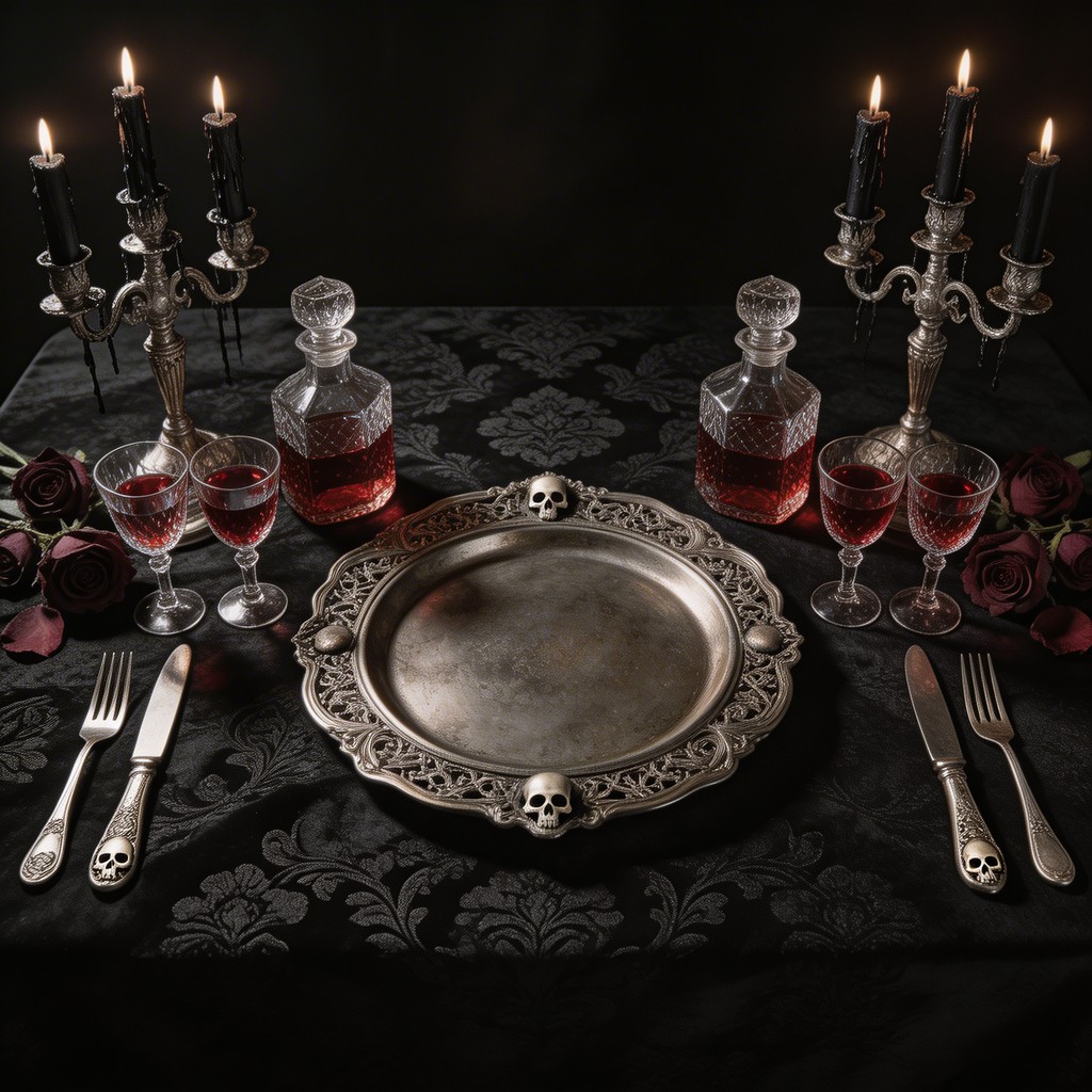 Free Gothic Dining Elegance Image - Gothic, Victorian, Dark | Download ...