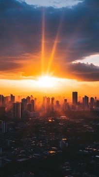 Free Sunset City Horizon Image - Sunset, City, Skyline | Download at ...