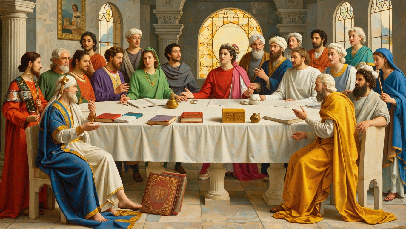 Free Council of Wisdom Image - Council, Gathering, Renaissance ...