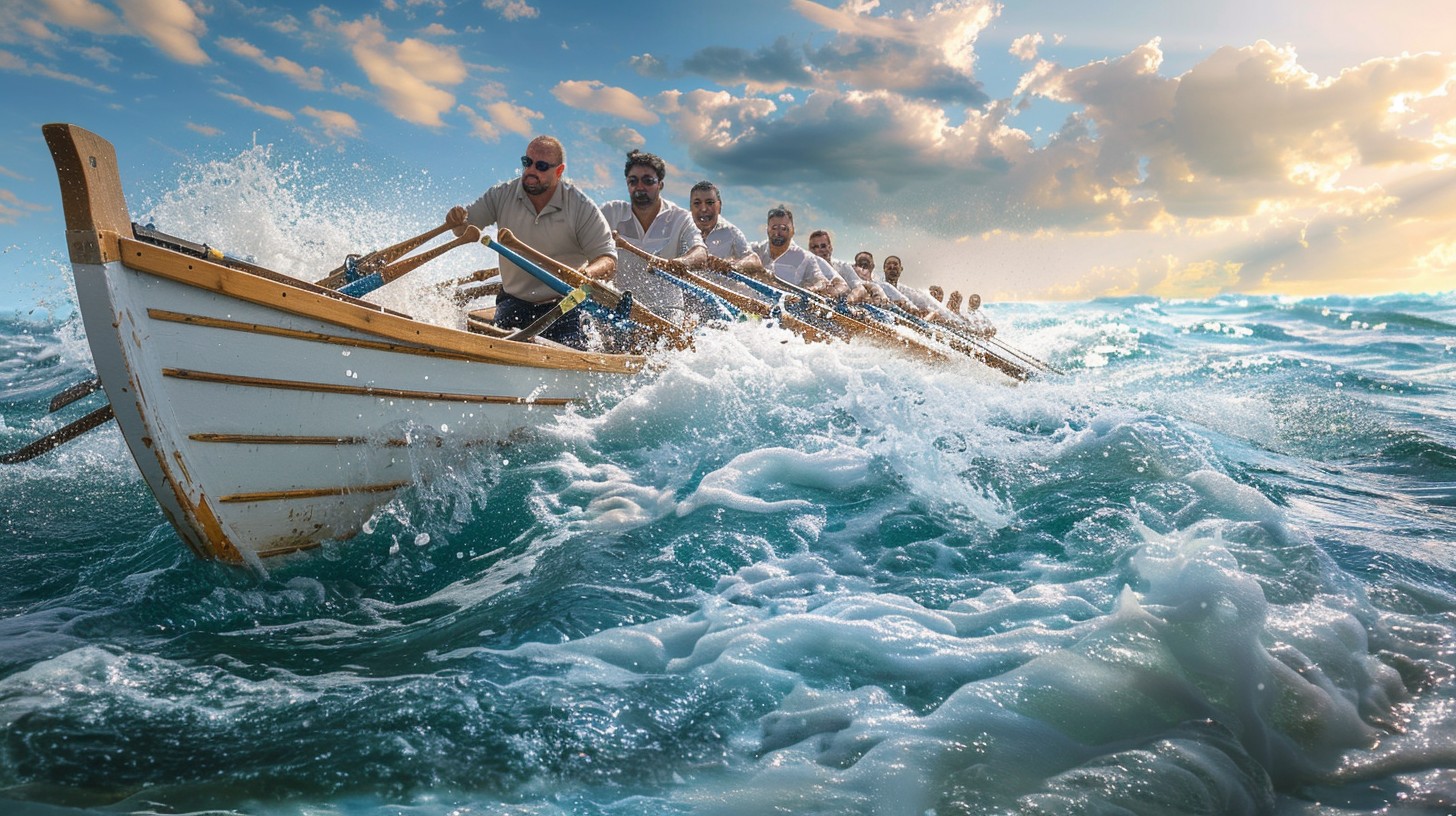 Free Rowing Through Waves Image - Rowing, Ocean, Teamwork | Download at ...