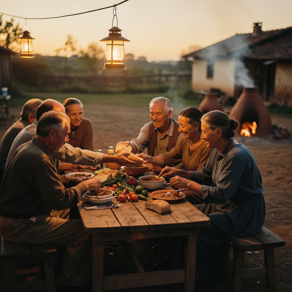 Community Rice Bread Free Community Breaking Bread Image - Community, Village, Gathering ...